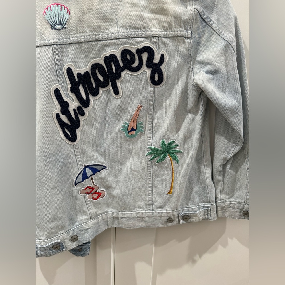 Rails X-Small St Tropez Denim Jacket. - image 6